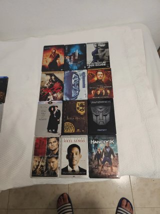 Lote Películas DVD Metálicas