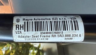 2 Asientos Traseros Originales VW Caddy