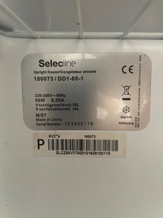 Congelador Pequeño Selectline
