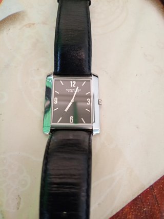 Orologio Kenneth Cole Rettangolare Nero Argento