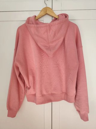 Sudadera Guess con capucha rosa