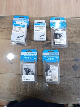 Pack Adaptadores Freno Disco Shimano