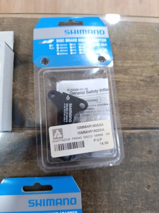 Pack Adaptadores Freno Disco Shimano