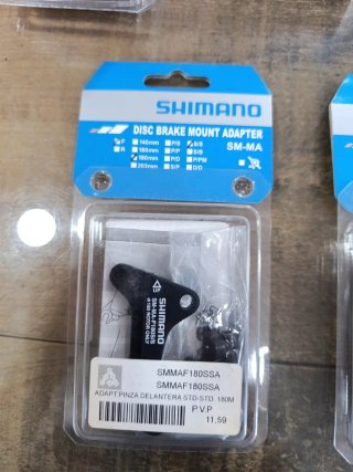 Pack Adaptadores Freno Disco Shimano