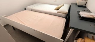 Cama nido con escritorio integrado