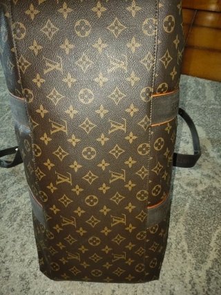 Louis Vuitton borsone monogram marrone