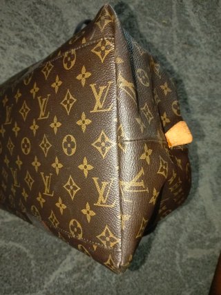 Louis Vuitton borsone monogram marrone