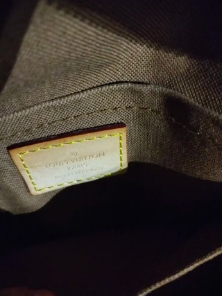 Louis Vuitton borsone monogram marrone