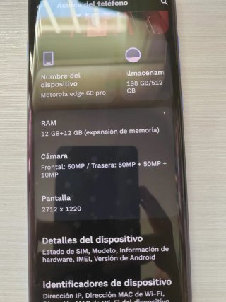 Motorola Edge 60 Pro Azul