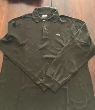Polo Lacoste Marrón Chocolate Talla 6