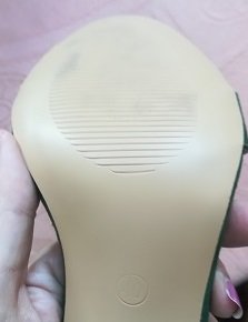 Sandalias CORINA verdes tira tobillo T40