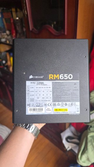 Fuente Alimentación Corsair RM650
