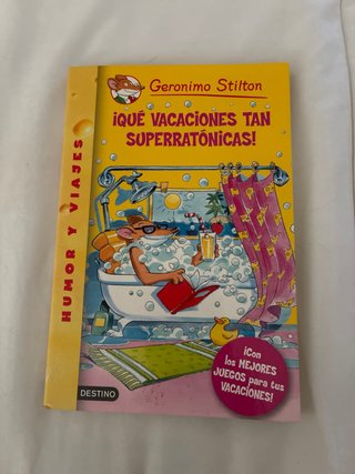 Lote 9 libros Geronimo Stilton