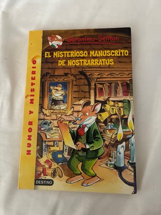 Lote 9 libros Geronimo Stilton