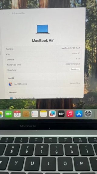 MacBook Air M1 512GB 8GB RAM 2020