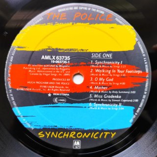 LP 1983 🇳🇱 THE POLICE - SYNCHRONICITY