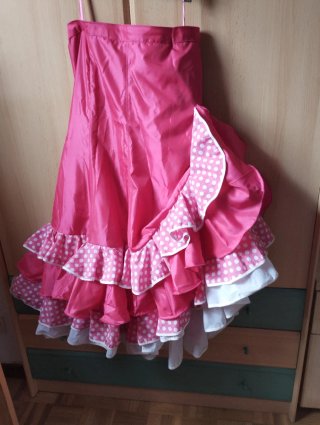 Falda Flamenca Sevillanas XL