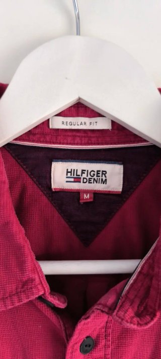 Camisa Hilfiger Denim burdeos
