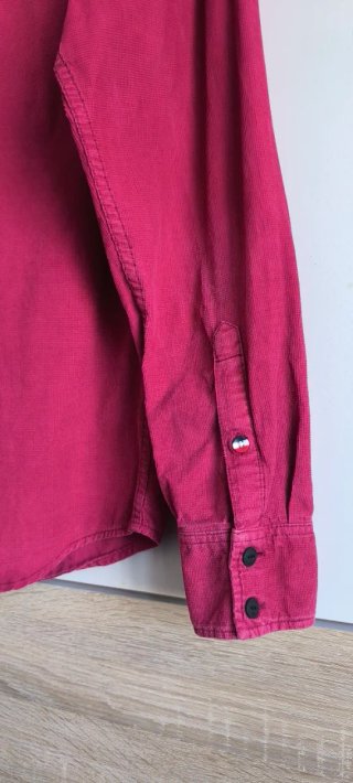 Camisa Hilfiger Denim burdeos