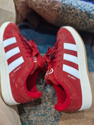 Zapatillas Adidas Campus Rojas Talla 38