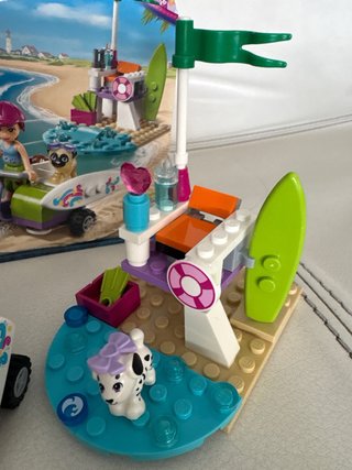 LEGO Friends Moto y Socorrista con Perros