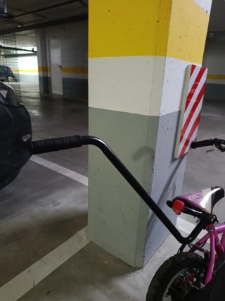 Palo de aprendizaje para bicicleta infantil