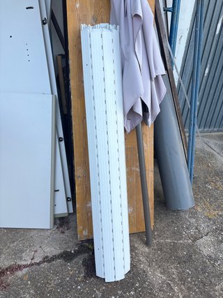 Lamas persiana enrollable aluminio 30 lamas 130 cm