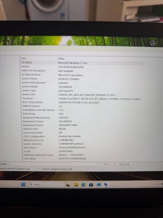 Lenovo ThinkPad L15 Gen 1 i5