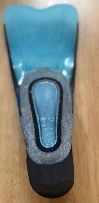Aletas Subea Decathlon Azul talla 34