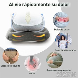 AURIVEE Cojin Ortopedico Inflable Hemorroides
