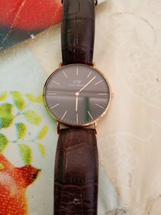 Orologio Daniel Wellington oro e marrone