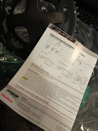 FSA Omega Guarnitura 170mm 50/34T MegaExo 11V