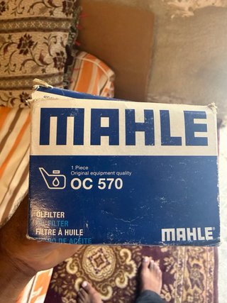 Filtro de Aceite Mahle OC 570 Iveco