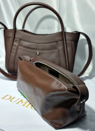 Borsa Dumiol 2-in-1 Astra Marrone