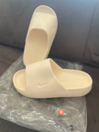 Chanclas Nike Calm Talla 38 Beige