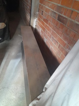 Viga de hierro 4,35m x 60cm x 30cm