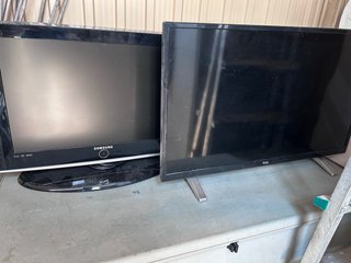 2 Televisores Samsung y TCL Negros
