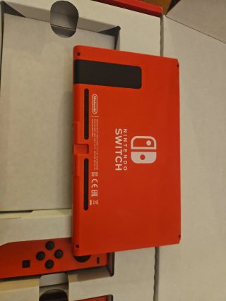 Nintendo Switch Azul Rojo - Edicio Mario Completa