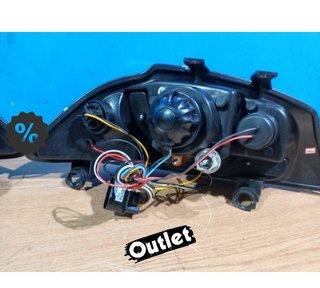 EV FAROS SEAT IBIZA 6L 02-08 DAYLIGHT CROMADOS INTERMITENTE