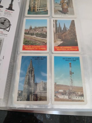 6 Calendarios Fournier Años 60