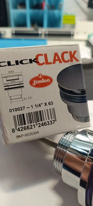 Válvula tapón lavabo y bidé Jimten