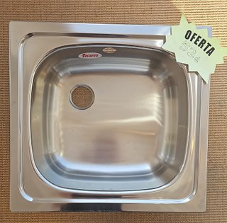Fregador Acero Inoxidable Teka 1 Poza