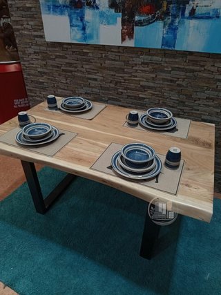 Mesa de Comedor o Cocina Acacia 140cm