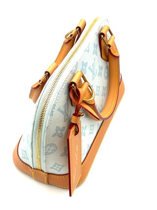 Bolso Louis Vuitton Alma BB Beige/Azul