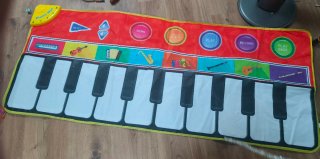 Alfombra Piano Musical Infantil 148x60cm