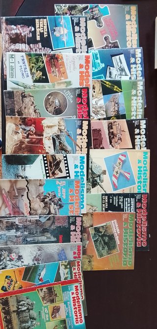 Revista Modelismo e Historia 17 números
