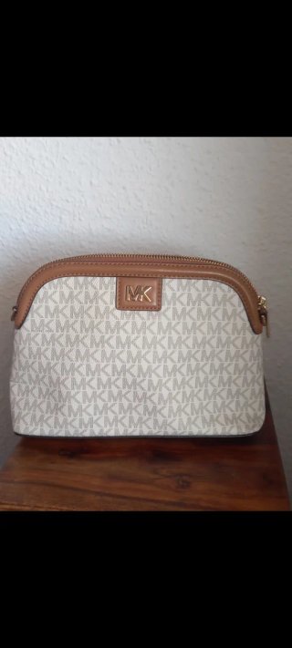 Bandolera Michael Kors Beige y Marrón