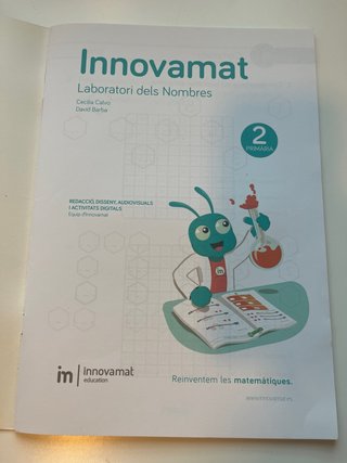 Libro Innovamat 2o primaria 3r trimestre