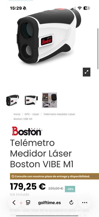 Telemetro Boston VIB-M1
