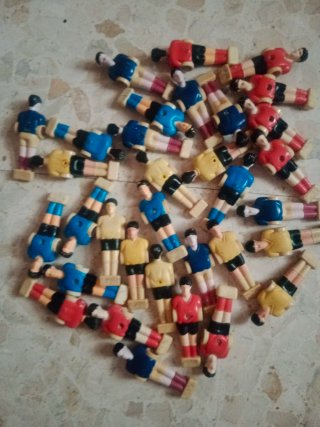 Muñecos futbolín ahí 31